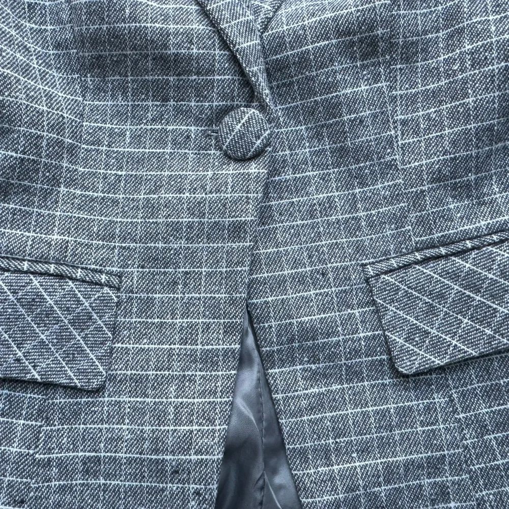 Women’s Plaid Blazer Jacket M - Picture 3 of 3